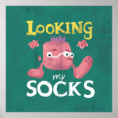 Socken suchen poster (Vorne)