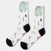 Socken süßes Design (Linkes Detail)