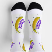 Socken - tanzende Bananen (Oben)