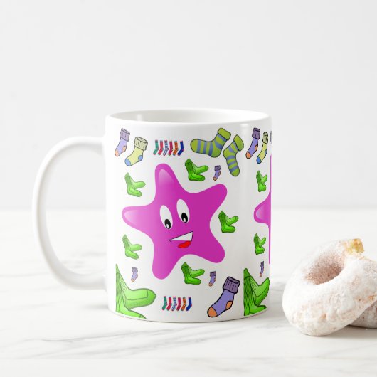 Socken Tasse (Mit Donut)