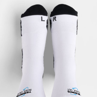 Socken Tennis Innen Nach Außen Logo