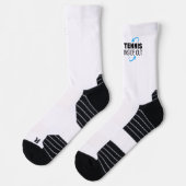 Socken Tennis Innen Nach Außen Logo (Links)