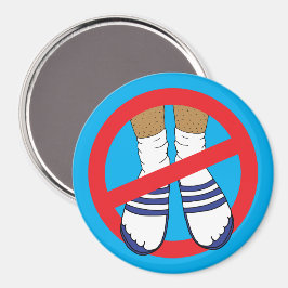 Socken und Sandalen Funny Cruise Stateroom Door Magnet