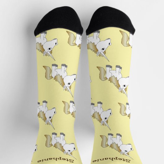 Socken Unicorn Design (Oben)