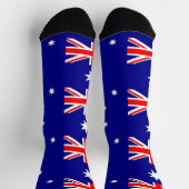 Socken unter der Flagge Australiens (Oben)