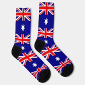 Socken unter der Flagge Australiens (Rechts)