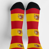 Socken unter der Flagge Spaniens (Oben)