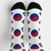 Socken unter der Flagge Südkoreas (Oben)