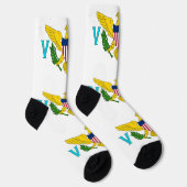 Socken unter der Flagge von Jungfrauen (Rechts)