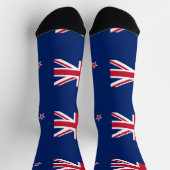 Socken unter neuseeländischer Flagge (Oben)