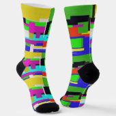 Socken von Joshua Prentices Künstlerische Software (Gewinkelt)