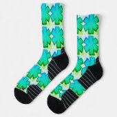 Socken von White and Bluegreen "Star of Life" (Links)
