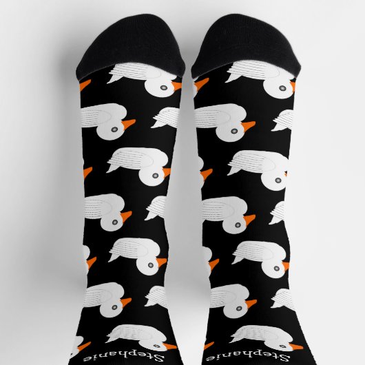 Socken White Duck Design (Oben)