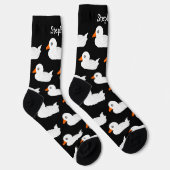 Socken White Duck Design (Rechts)