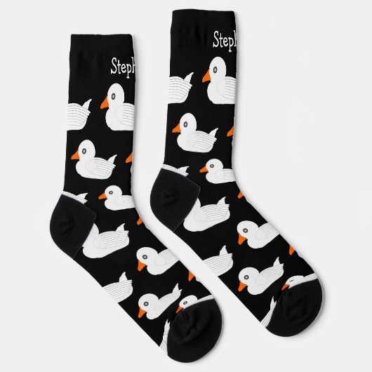 Socken White Duck Design (Rechts)