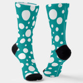 Socken zur Crew aquamariner Spots (Gewinkelt)