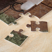 Sockenaffe und die Goldene Banane 11x14 Puzzle (Seite)