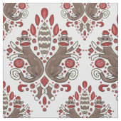 Sockenaffedamast-Baumwollgewebe Stoff (Muster)