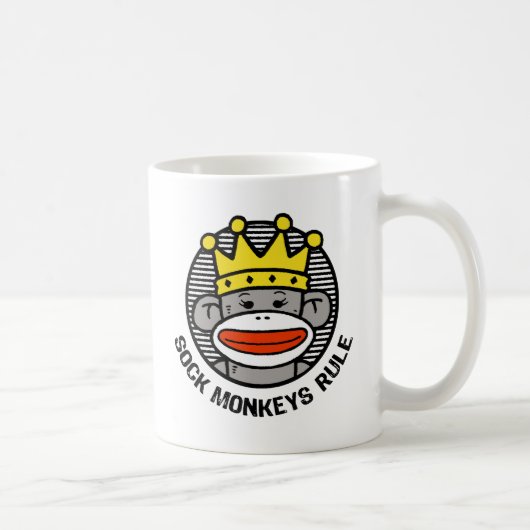 SockenAffenregel Kaffeetasse (Rechts)