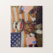 Sockenaffepuzzlespiel Puzzle (Vertikal)