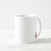 Sockenaffeweihnachtskaffee-Tasse Kaffeetasse (VorderseiteRechts)