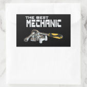 Socket-Rrends Rechteckiger Aufkleber (Tasche)