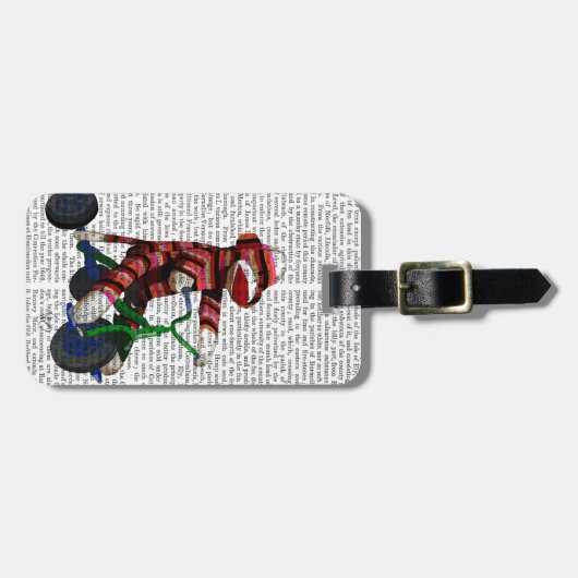 Socketaffe Gepäckanhänger (Vorderseite horizontal)