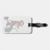 Socketaffe Gepäckanhänger (Rückseite horizontal)