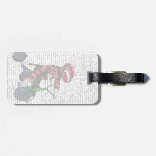 Socketaffe Gepäckanhänger (Rückseite horizontal)