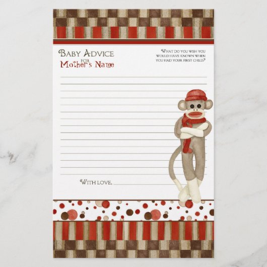 Socketaffe, Tricycle, Boy Baby Duschberatung (Vorderseite)