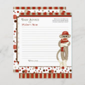 Socketaffe, Tricycle, Boy Baby Duschberatung (Vorne/Hinten)