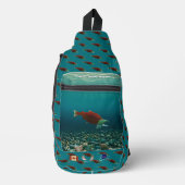 Sockeye Lachs Crossbody Bag (Vorderseite)