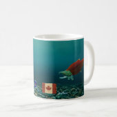 Sockeye Lachs Kaffeetasse (VorderseiteRechts)