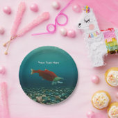 Sockeye Lachs Pappteller (Party)