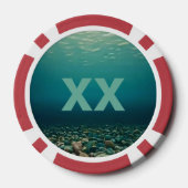 Sockeye Lachs Pokerchips (Rückseite)