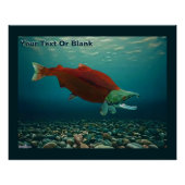 Sockeye Lachs Poster (Vorderseite)