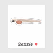 Sockeye Lmon Alevin Aufkleber (Blatt)