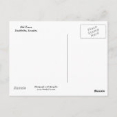 Sockholm Postkarte (Rückseite)