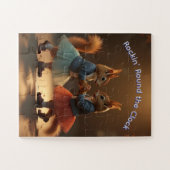 SockHop-Eichhörnchen Puzzle (Horizontal)