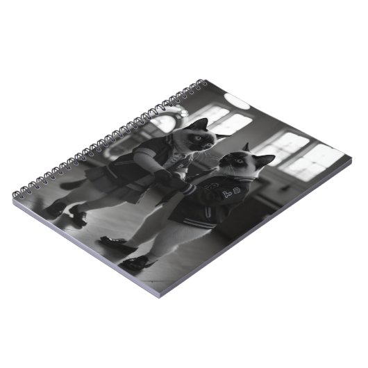 SockHop-Kätzchen Notizblock (Linke Seite)