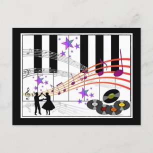 SockHop Nostalgia Postkarte