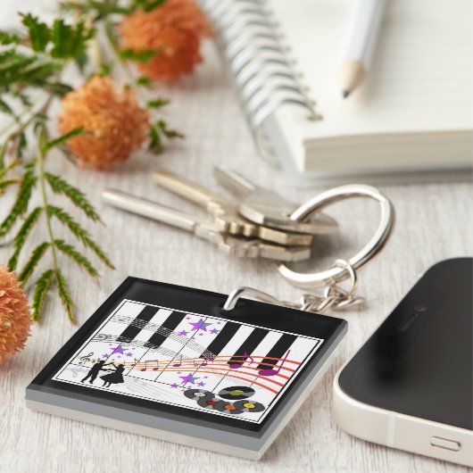 SockHop Nostalgia Schlüsselanhänger (Vorderseite rechts)