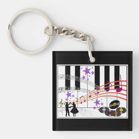 SockHop Nostalgia Schlüsselanhänger (Vorderseite)