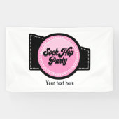SockHop-Party Banner (Horizontal)