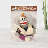 SockMonkey Geburtstagsabenteuer