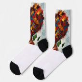 Socks Afro Socken (Linkes Detail)