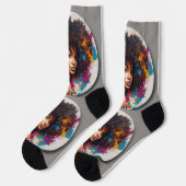 Socks Afro Socken (Linkes Detail)