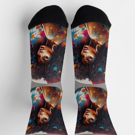 Socks Afro Socken (Oben)