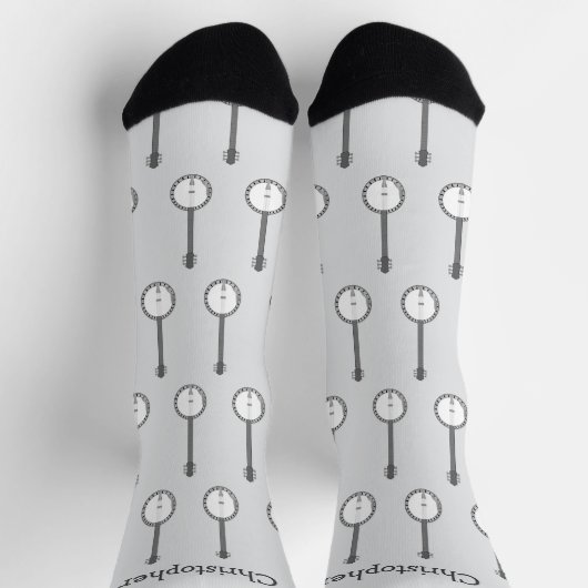 Socks Banjo Design Socken (Oben)