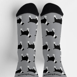 Socks Bull Terrier Dog Design Socken